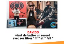 Musique: Davido bat un nouveau record avec ses singles « If et Fall »