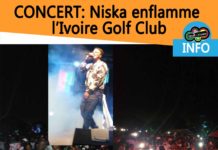 Concert: Niska enflamme l’Ivoire Golf Club