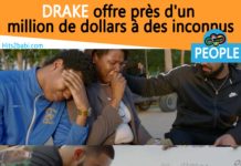 Le rappeur Canadien Drake distribue plus d’un million de dollars dans les rues de MIAMI
