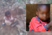 Pour obliger leur enfant à marcher ils enterrent ses jambes