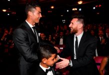 Cristiano Ronaldo et Lionel Messi deux Dieux du football moderne.