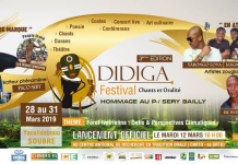 La 3ème édition d’expression culturelle par le chant et la parole « Didiga Festival » se tiendra du 28 au 31 mars prochain, à Yacolidabouo
