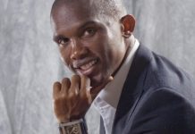 Samuel Eto’o porte une montre qui vaudrait près de 1,5M€