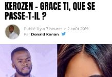 Le ton monte entre Kerozen et Grace Ti au studio