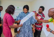 Investiture de YOH Bozouzoua ambassadrice de paix